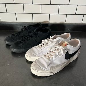 Nike Blazer Low (2 pair bundle) - size 14